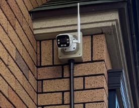 防犯カメラの設置工事